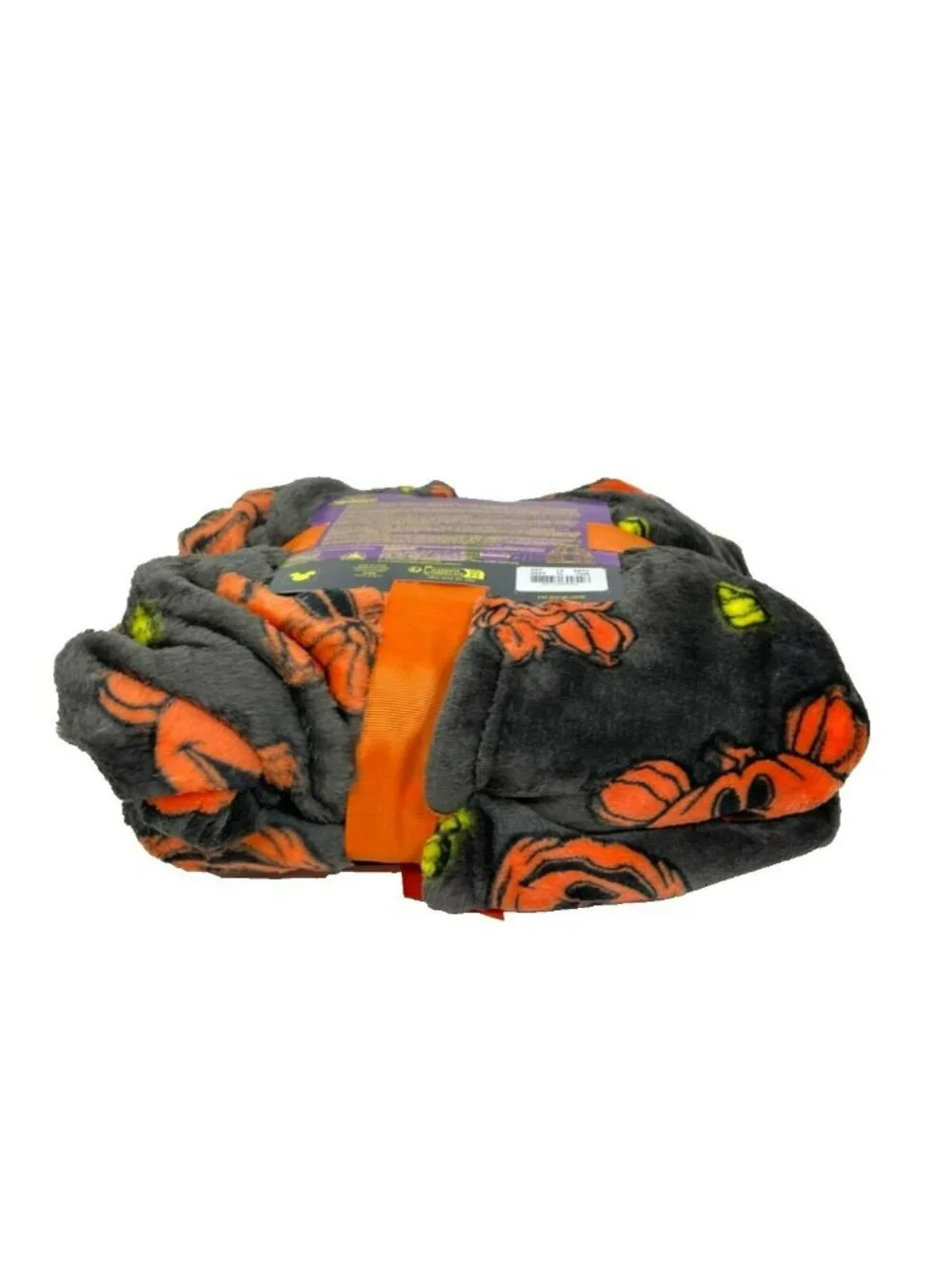 Disney Mickey & Minnie Halloween Plush Throw Blanket 50
